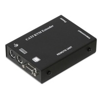 SDLink / SDMX von Ihse ist ein VGA Extender mit Audio, PS/2 und RS232 über CATx bis 50m.