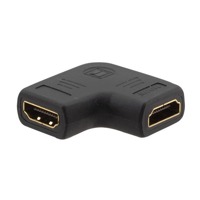 AD-HF/HF/RA-FLAT von Kramer Electronics ist ein flacher HDMI Gender Changer in 90° Winkel.