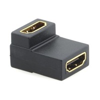 AD-HF/HF/RA von Kramer Electronics ist ein HDMI Gender Changer in 90° Winkel.