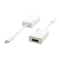 ADC-U31C/DPF USB 3.1 Typ C auf DisplayPort Audio/Video Adapterkabel von Kramer Electronics.
