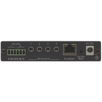 Rückseite des FC-26 Ethernet zu RS-232 und Infrarot Konverters von Kramer Electronics.