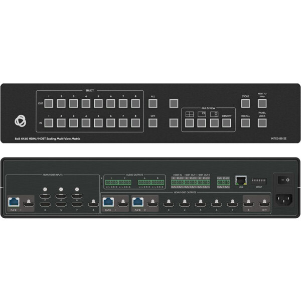 MTX3-88-SE Kramer 8x8 HDMI Multiviewer/Matrix Switch