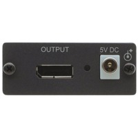 DisplayPort Ausgang des Pt-101DP Signal Repeaters von Kramer Electronics.