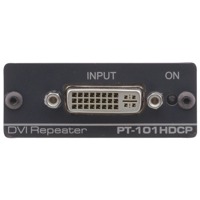 DVI Eingang des PT-101HDCP Signal Repeaters von Kramer Electronics.