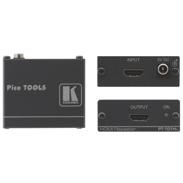 PT-101HXL von Kramer Electronics ist ein HDMI Signal Repeater auf 15m.