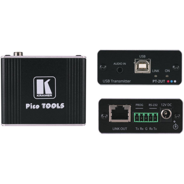PT-2UT/R-KIT Kramer Electronics 4-Port USB 2.0 über CATx Extender Kit ...