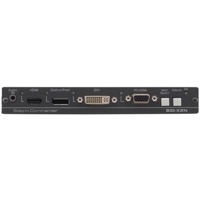 HDMI-, DisplayPort-, DVI-, VGA- und Audio-Eingänge des SID-X2N von Kramer Electronics.