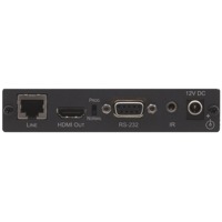 RJ-45, HDMI, RS-232 und Infrarotanschluss des TP-580RXR von Kramer Electronics.