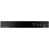 TP-590R 4K60 HDMI Receiver mit einem HDBaseT 2.0 Eingang von Kramer Electronics von vorne