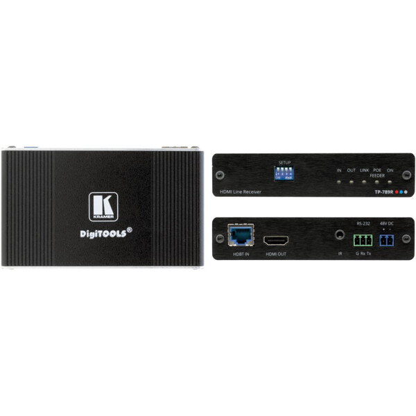 TP-789R Kramer 4K60 HDMI &uuml;ber HDBaseT Receiver mit PoE