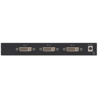 DVI Ausgangsports des VM-400HDCP Verteilverstärkers von Kramer Electronics.