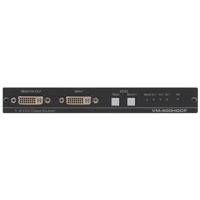 DVI Ausgangsport & Eingangsport des VM-400HDCP Verteilverstärkers von Kramer Electronics.