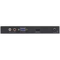 Audio, HD-15 & HDMI Anschlüsse des VP-422 Scalers von Kramer Electronics.