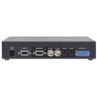 Anschlüsse des VP-701XL HDTV & VGA auf PAL oder NTSC Konverters von Kramer Electronics.