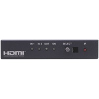 LED Anzeigen und Infrarot Schnittstelle des VS-21H-IR HDMI Switches von Kramer Electronics.