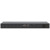 HDMI Ein- und Ausgänge, RS-232 und Ethernet Ports des VS-42HN HDMI Matrix-Switches von Kramer Electronics.