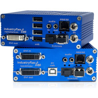 Industryflex KVM über IP Extender für das Verlängern von Signalen über Fiber von KVM-TEC KT-6016