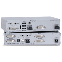 Masterline MVX2-F Dual Fibre KVM Extender für DVI und USB über Glasfaser von KVM TEC.