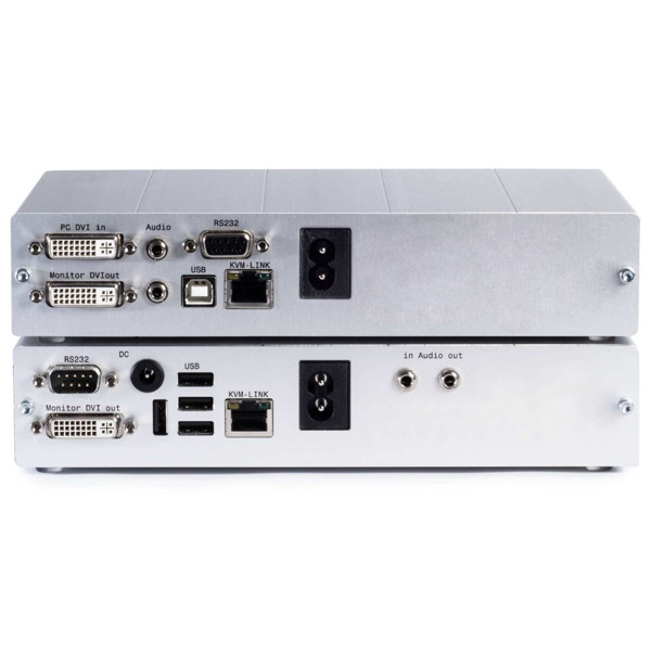 PROVX1 KVM Verstärker über CATx für DVI und USB 2.0 Signale von KVM TEC.