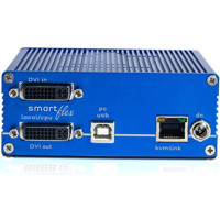 Lokale Einheit des Smartflex Single-Head DVI-D KVM over IP Extender von KVM-TEC KT-6011L