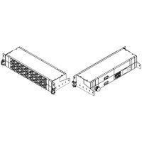 646021 einphasige IP Rack PDU mit Schalt- und Messfunktion von Legrand Zeichnung