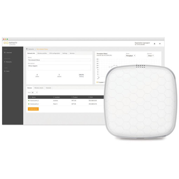 Infinity Controller LigoWave Professionelles Wi-Fi Management