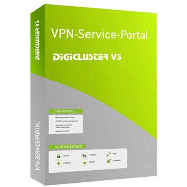 DigiCluser v3 VPN Service Portal für M2M Device Management