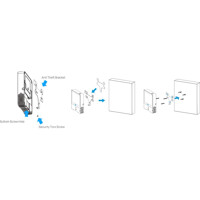 Montagearten des AM307 LoRaWAN Raumluftqualitätssensor von Milesight