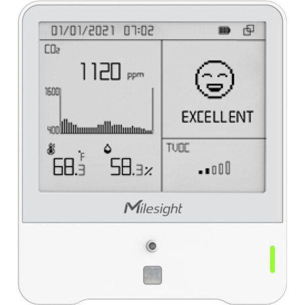 AM308 Milesight LoRaWAN Raumsensor f&uuml;r die Messung von 8 verschiedenen Messwerten