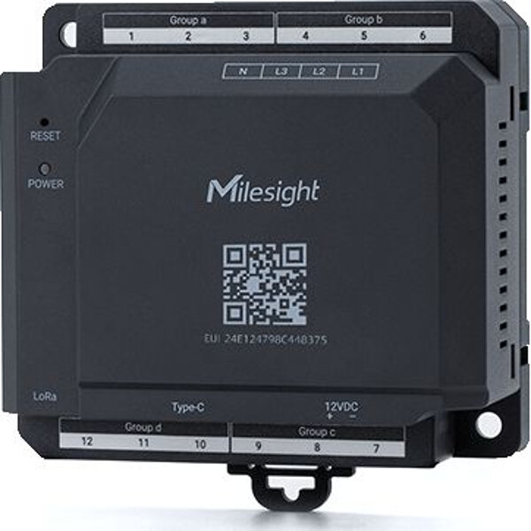 CTH01 Milesight LoRaWAN Power Monitoring Hub