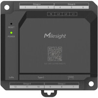 CTH01 LoRaWAN Power Monitoring Hub von Milesight Front Front des CTH01 LoRaWAN Power Monitoring Hubs von Milesight