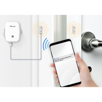 Beispiel f&uuml;r Kontrolle via NFC des EM300-MCS LoRaWAN Magnetkontakt Sensor von Milesight