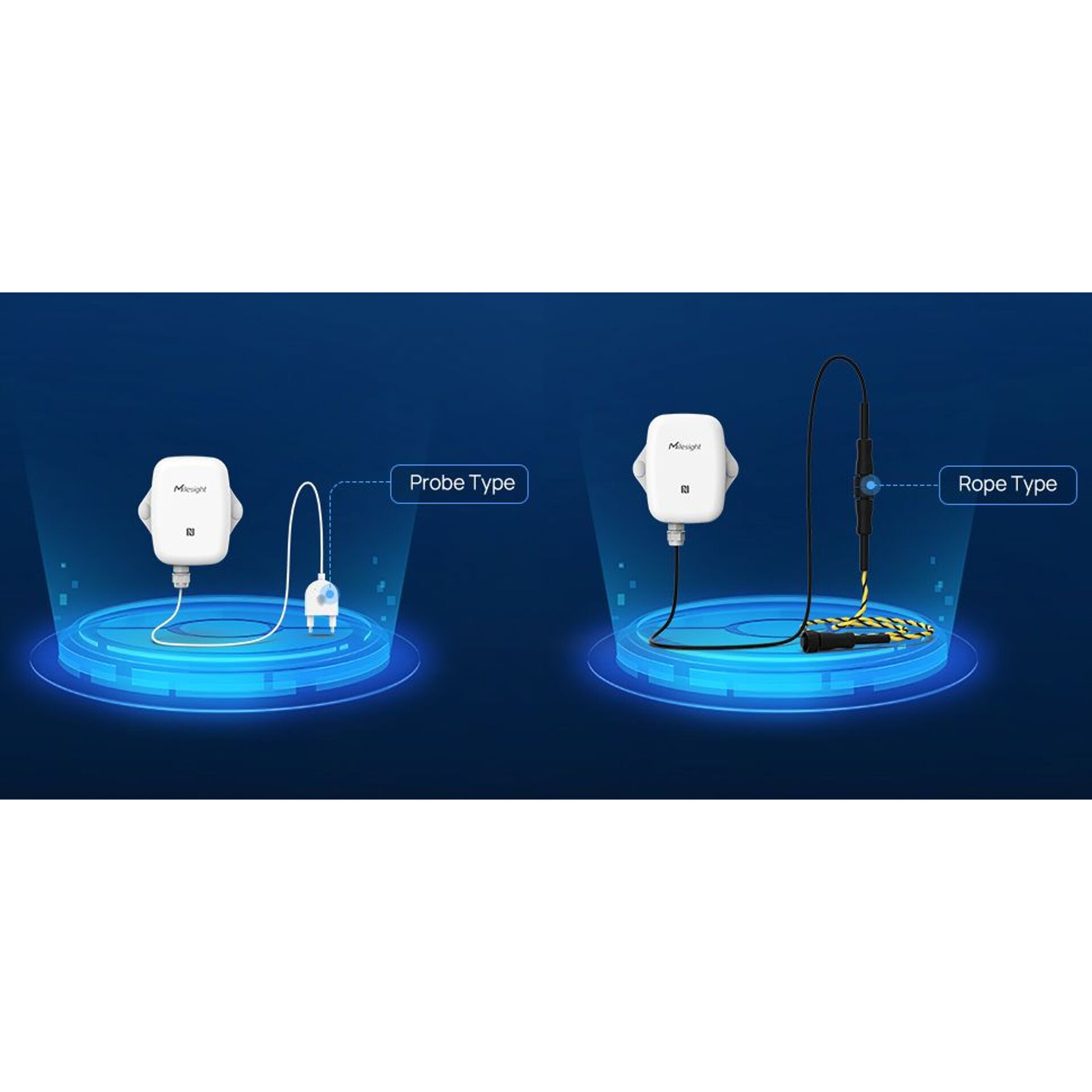 Zld Sensor EM300-SLD/ZLD Milesight LoRaWAN Leckage Sensoren - BellEquip