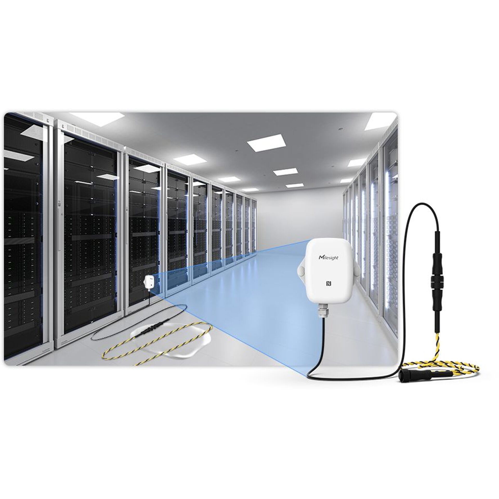 Zld Sensor EM300-SLD/ZLD Milesight LoRaWAN Leckage Sensoren - BellEquip