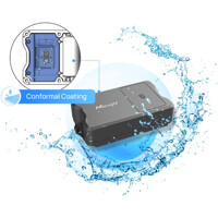 IP67 konformes Gehäuse des EM400-TLD LoRaWAN Laser Füllstandssensor von Milesight