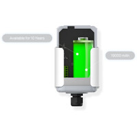 Batterie des industriellen EM500-PT100 LoRaWAN Temperatursensor von Milesight