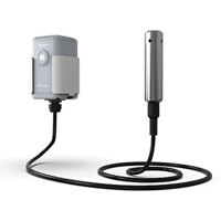 Seitliche Ansicht des EM500-SWL LoRaWAN Wasserstandsensor von Milesight