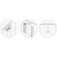 Montagearten des VS133 LoRaWAN ToF People Counter von Milesight