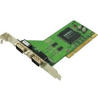 Die CP-102U von Moxa ist eine Serielle Karte mit Universal PCI und 2 Ports.