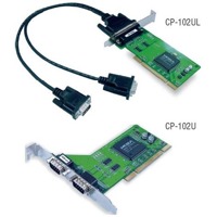 Die CP-102U Serie von Moxa sind Serielle Karte mit Universal PCI und 2 Ports.