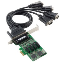 Die CP-134EL-A-I von Moxa ist eine Serielle Karte mit 4 DB9 Ports.