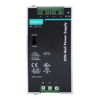 Der DR-120-24 von Moxa ist eine DIN-Rail Power Supply Unit.