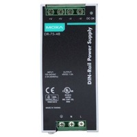 Der DR-75-48 von Moxa ist eine 48 VDC DIN-Rail Power Supply Unit.