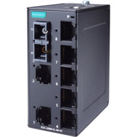 EDS-2008-EL-M-SC-T Unmanaged Entry-Level Switch mit 7x FE, 1x Multimode SC und erweiterter Betriebstemperatur von Moxa
