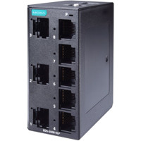 EDS-2008-ELP Serie Unmanaged Fast Ethernet Switches mit 8x 10/100Base´-TX von Moxa