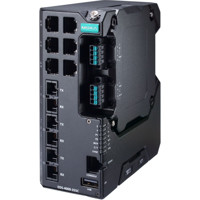 EDS-4009-3SSC 9-Port Managed Fast Ethernet Switch mit 6x RJ45 und 3x Single-Mode SC Anschlüssen von Moxa