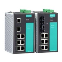 Der EDS-508A von Moxa ist ein industrieller Netzwerk Switch mit 8 Ports und IP30 Gehäuse.