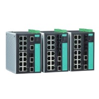 Der EDS-518A von Moxa ist ein Netzwerk Switch für die Industrie mit insgesamt 18 Ports.