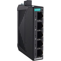 EDS-G2005-EL Serie Unmanaged 5-Port Gigabit Ethernet Switches mit Metallgehäusen von Moxa