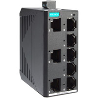 EDS-G2008-ELP Unmanaged Ethernet Switch mit 8x 10/100/1000 Mbps RJ45 Anschlüssen von Moxa